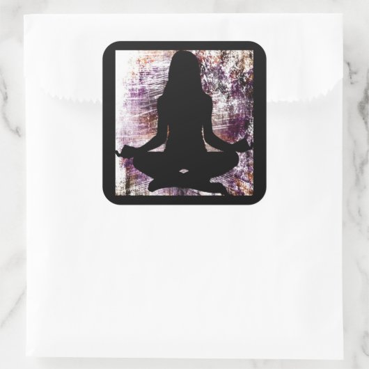 Yoga Meditation OHM Stickers (Tasche)