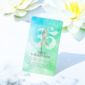 Yoga Meditation Pose Om Symbol Class Treue