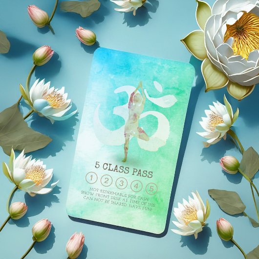 Yoga Meditation Pose Om Symbol Class Treue