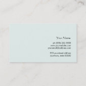 Yoga Meditation PostVisitenkarte Visitenkarte (Rückseite)