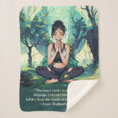 Yoga Meditation Reiki Master Quotes Sherpadecke (Vorderseite)