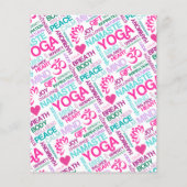 Yoga Meditation Veranstaltung Retreat oder Worksho Flyer (Hinten)