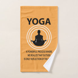 Yoga Meditation Yoga Handtuch