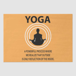 Yoga Meditation Yoga Seidenpapier