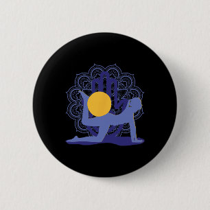 Yoga-Meditationen Chakren Mandalas Contrology Pila Button