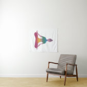 Yoga, Meditationsband Wandteppich (Beispiel (Horizontal))