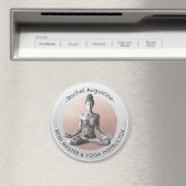 Yoga-Meditationslehrer Reiki-Meister Lotus-Positio Magnet (In Situ (Geschirrspüler))