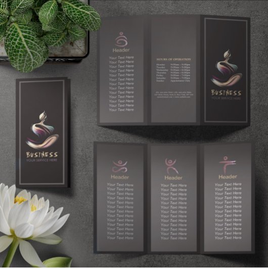 Yoga Medizin Instruktor Lotus Pose Pinselstrich