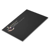 Yoga Medizin Instruktor Lotus Pose Pinselstrich Notizblock (angewinkelt)