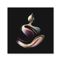 Yoga Medizin Instruktor Lotus Pose Pinselstrich