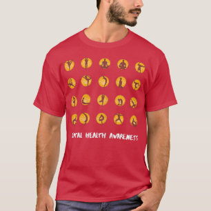 Yoga Mental Health Awareness (Mental Health Awaren T-Shirt