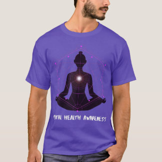 Yoga Mental Health Awareness (Mental Health Awaren T-Shirt