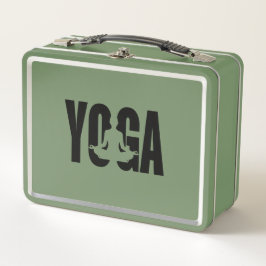 Yoga. Metall Brotdose