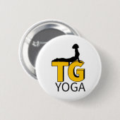 Yoga mit Tg-Logo  Button (Vorne & Hinten)