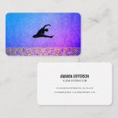 Yoga mit Tribal Trial Visitenkarte (Vorne/Hinten)