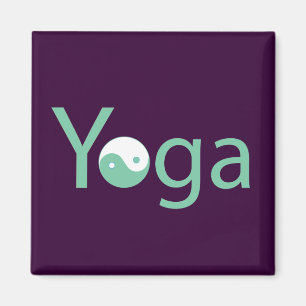 Yoga mit Yin Yang Magnet