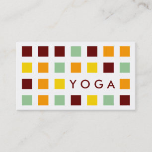 YOGA (Modquadrate) Visitenkarte