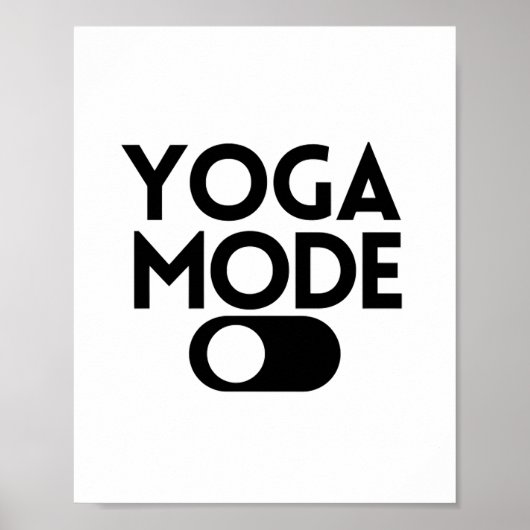 Yoga-Modus Poster (Vorne)