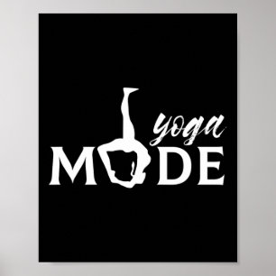 Yoga-Modus Spiritualität Meditieren Meditation Spi Poster