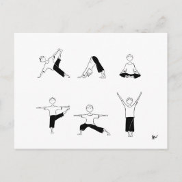 Yoga Moga Postkarte