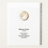 Yoga-Mond-Trend-Coach-Baum Leben Gold Planer (Rückseite)