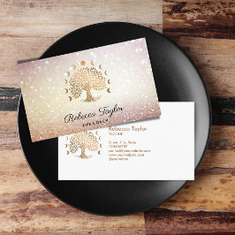 Yoga-Mondphasen des Lebenstherapeuten Visitenkarte