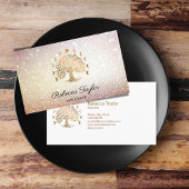 Yoga-Mondphasen des Lebenstherapeuten Visitenkarte