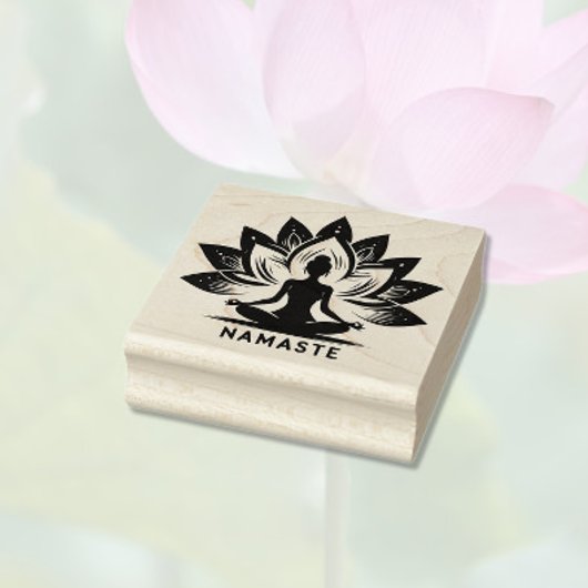 Yoga Mood Gummistempel