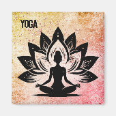 Yoga Mood Magnet (Vorne)