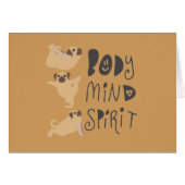 Yoga-Möpsen (Vorderseite (Horizontal))