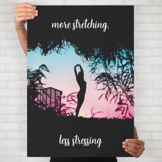 Yoga Motivation Wall Art Poster