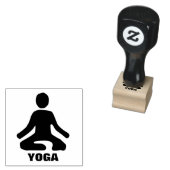 Yoga Motivierend Rubber Briefmarke Gummistempel (Stempel)