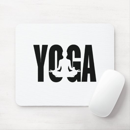 Yoga. Mousepad (Mit Mouse)