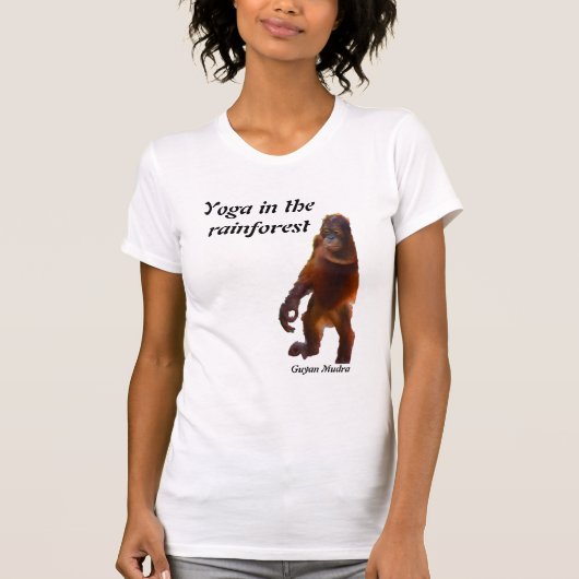 Yoga Mudra Entspannung T-Shirt (Vorderseite)