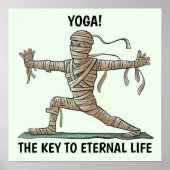 Yoga Mummy Poster (Vorne)