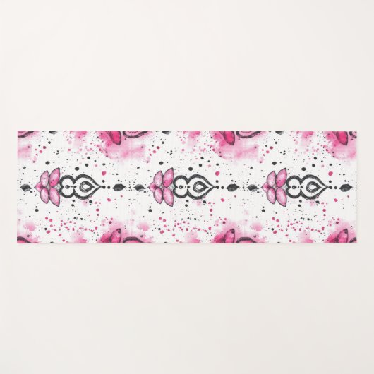 Yoga-Muster Yogamatte (Vorderseite (Horizontal))