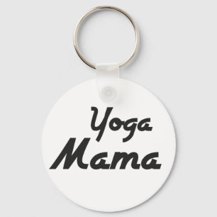 Yoga-Mutter Keychain Schlüsselanhänger