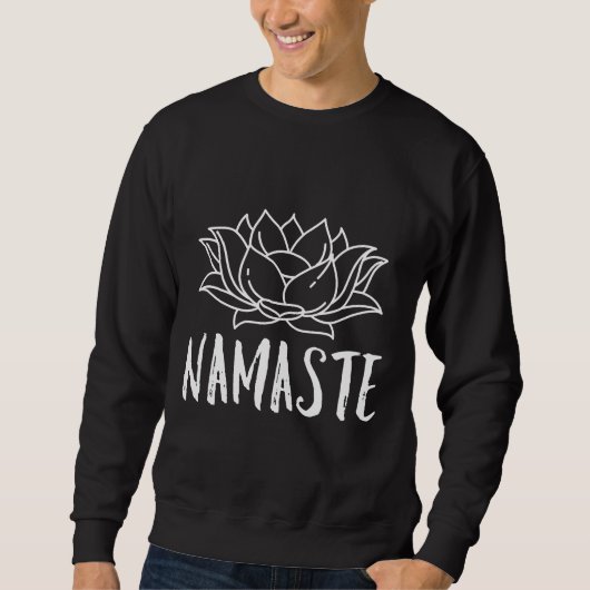 Yoga Namaste 35 Sweatshirt (Vorderseite)