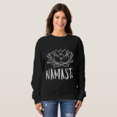 Yoga Namaste 35 Sweatshirt (Vorne ganz)
