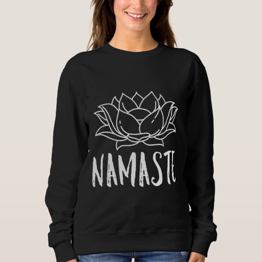 Yoga Namaste 35 Sweatshirt (Vorderseite)