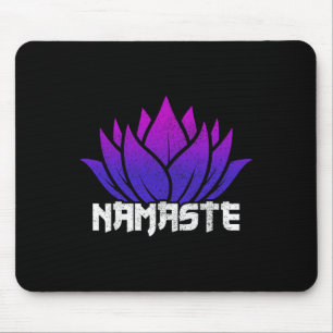 Yoga Namaste Buddha Lotusblume Buddhismus Yogi Bud Mousepad