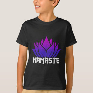 Yoga Namaste Buddha Lotusblume Buddhismus Yogi Bud T-Shirt