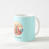 Yoga - Namaste - Hund Kaffeetasse (VorderseiteRechts)