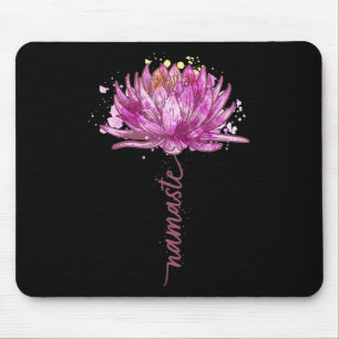 Yoga Namaste Lotusblume Yoga Seerose Yoga Sma Mousepad