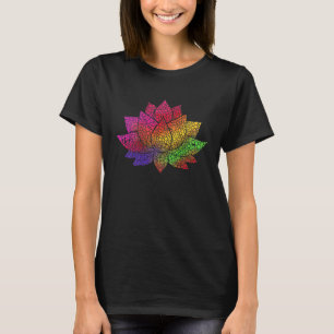 Yoga Namaste Mediation Lotus Blume Yoga T-Shirt