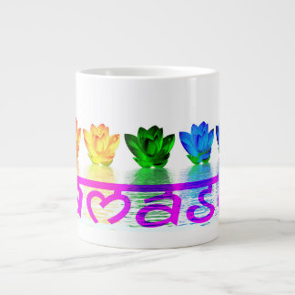 Yoga Namaste Tee oder Kaffee-Tasse Jumbo-Tasse