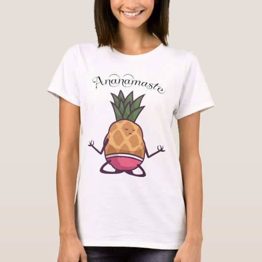 Yoga namaste Workout T-Shirt (Vorderseite)