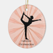 Yoga Name Keramik Ornament (Links)