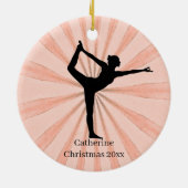 Yoga Name Keramik Ornament (Hinten)