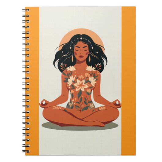 yoga natural notizblock (Vorderseite)